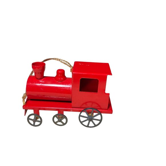 Metal Vehicle Christmas Ornaments Set of 5 - Picture 6 of 9